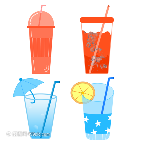 饮品之韵 冷饮与饮料的视觉盛宴