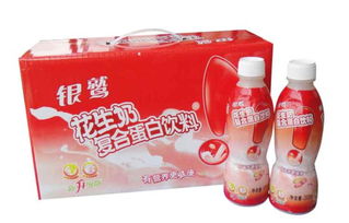 350银鹫花生牛奶礼盒装 健康饮品零售新选择
